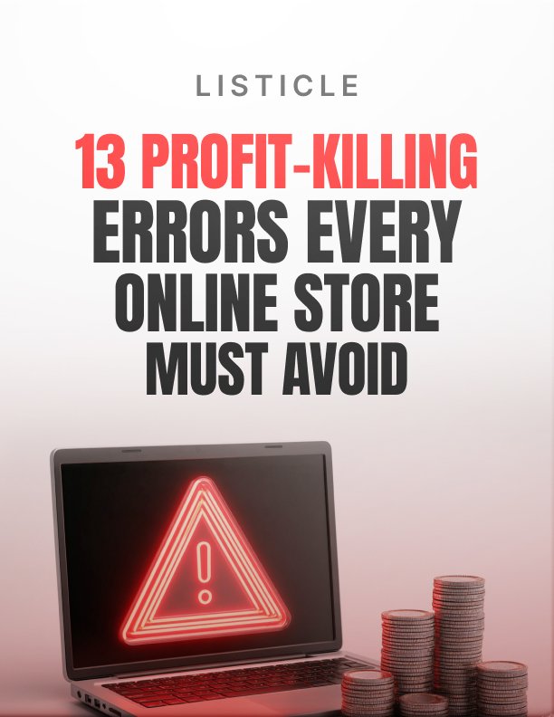 13 Profit Killing Errors Every Online Store Must Avoid Listicle